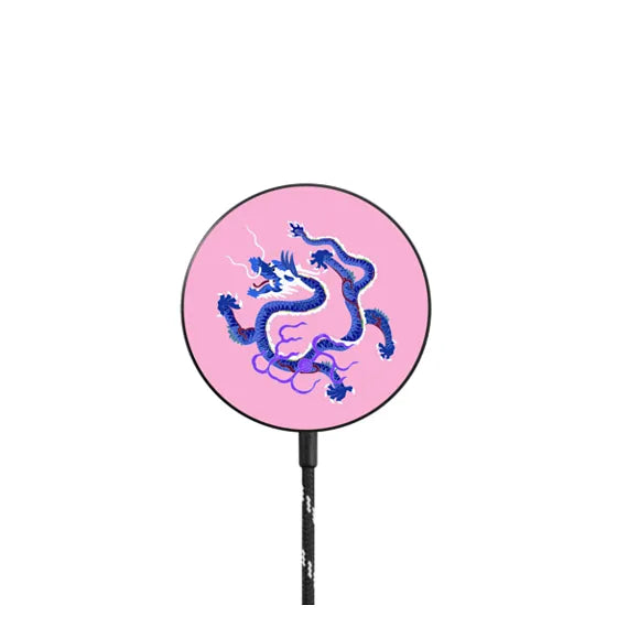 Pink Dragon Magnetic Wireless Charger | Image 1