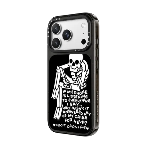 phone thoughts | iPhone 18 Pro Max / Impact Case MagSafe Compatible - Glossy / Glossy Black | Image 2