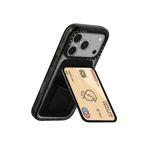 Lucky Card 02 | Snappy Cardholder Stand / Snappy Cardholder Stand MagSafe Compatible / Black | Image 3