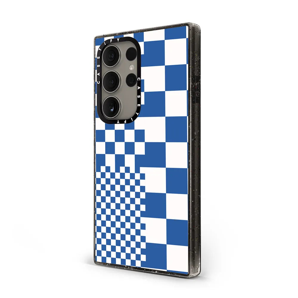 Metropolitan Checkers Blue