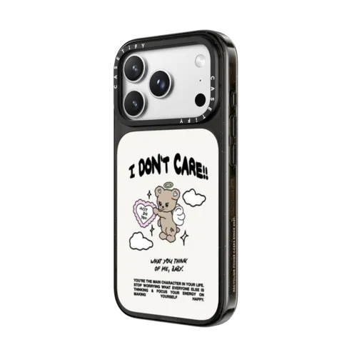 Angel Bear - for the S24 Ultra ONLY. | iPhone 18 Pro Max / Impact Case MagSafe Compatible - Glossy / Glossy Black | Image 2
