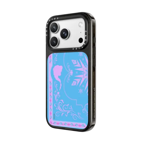 Elsa's Snowflake Case | iPhone 18 Pro Max / Impact Case MagSafe Compatible - Glossy / Glossy Black | Image 2
