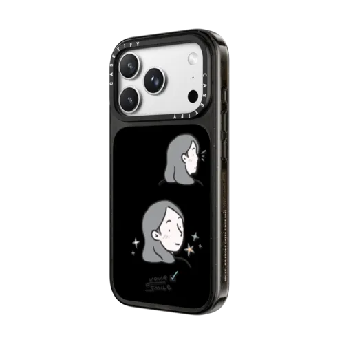You are my Smile | iPhone 18 Pro Max / Impact Case MagSafe Compatible - Glossy / Glossy Black | Image 2