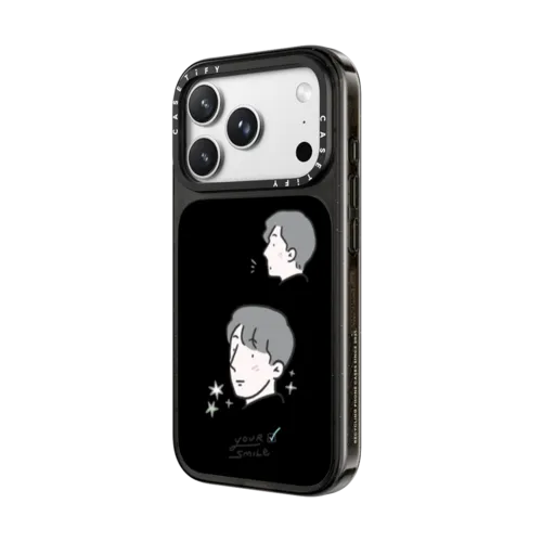 You are my Smile 02 | iPhone 18 Pro Max / Impact Case MagSafe Compatible - Glossy / Glossy Black | Image 2