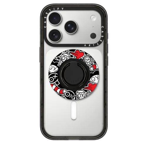 Stickers of Mr. A Sannpy Ring Holder | Snappy Ring Holder / Snappy Ring Holder MagSafe Compatible / Black | Image 1