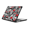 Stickers of Mr. A Laptop Case | MacBook Pro 14-inch (M1 - M5) / MacBook Bounce Case / Black | Image 1