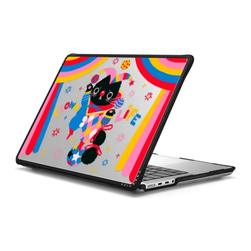 CLOWN LIFE | MacBook Pro 14-inch (M1 - M5) / MacBook Impact Case / Black | Image 1