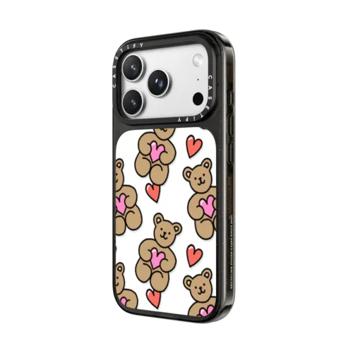 Teddy Bears | iPhone 18 Pro Max / Impact Case MagSafe Compatible - Glossy / Glossy Black | Image 2