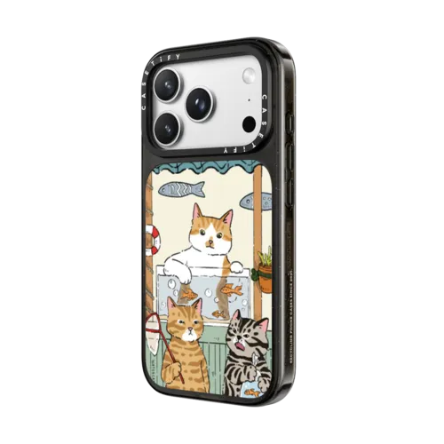 Cats Fish Store | iPhone 18 Pro Max / Impact Case MagSafe Compatible - Glossy / Glossy Black | Image 2