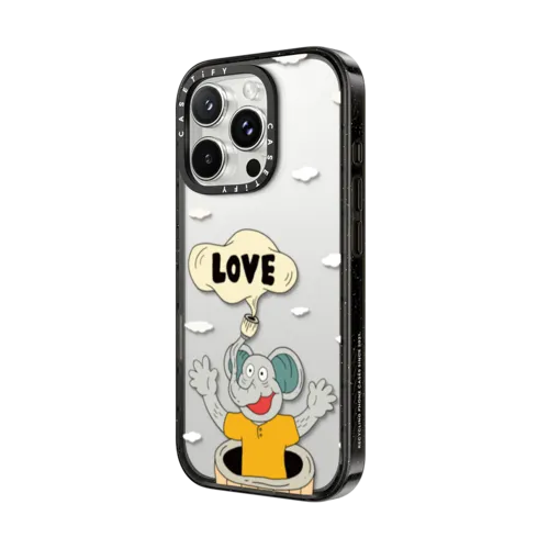 LOVE | iPhone 16 Pro Max / Impact Case / Black | Image 2