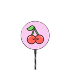 Cherry Love |   / PowerThru Magnetic Wireless Charger MagSafe Compatible / Black | Image 1