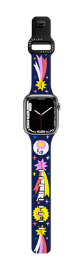 STARRY SKY | Apple Watch Series 7-9 (45mm) / Impact Band / Black | Image 1