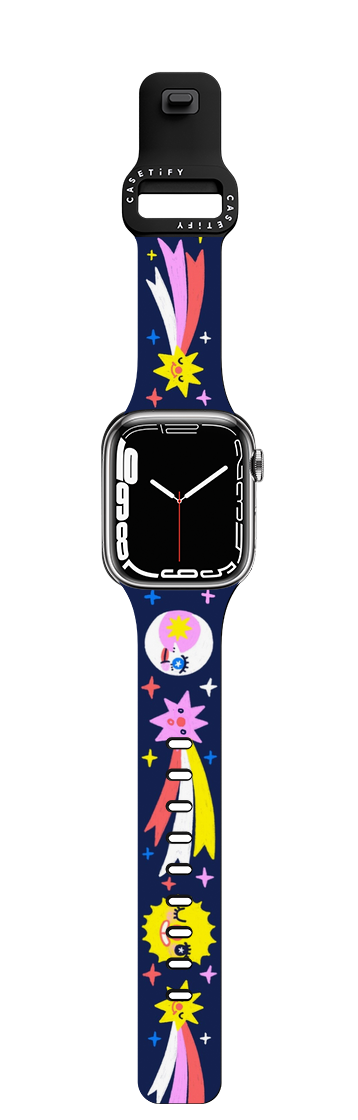 STARRY SKY | Apple Watch Series 7-9 (45mm) / Impact Band / Black | Image 1