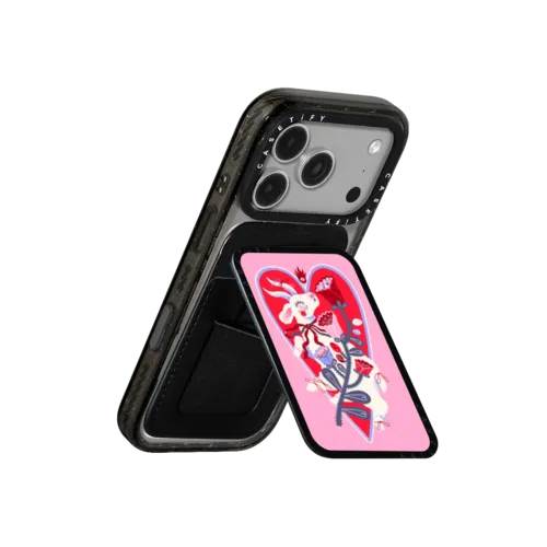 GOAT LOVE | Snappy Cardholder Stand / Snappy Cardholder Stand MagSafe Compatible / Black | Image 3