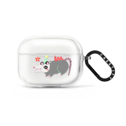 HAPPY OPOSSUM | AirPods Pro 2 / Earbuds Impact Case / Frost | Image 1