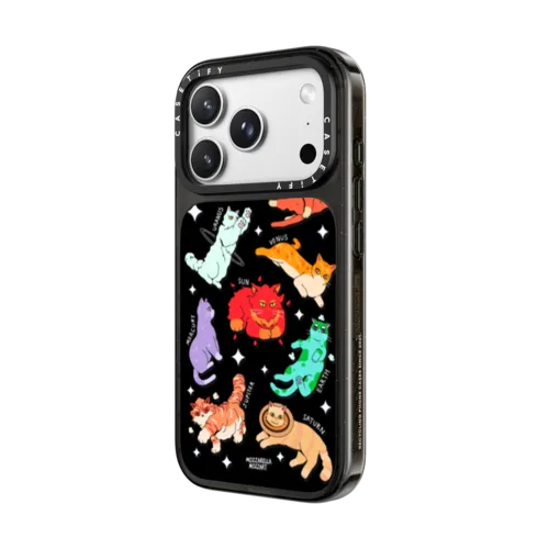 Cativerse Solar System | iPhone 18 Pro Max / Impact Case MagSafe Compatible - Glossy / Glossy Black | Image 2