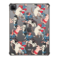 Fighting Cat | iPad Pro 12.9-inch (5th/6th gen) / iPad Impact Case / Black | Image 1