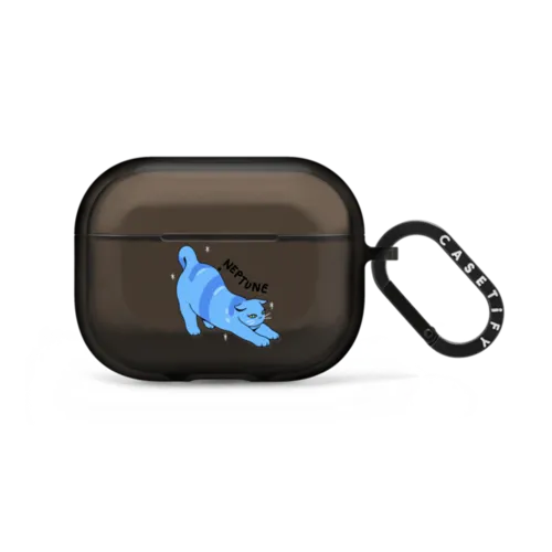 Cativerse - Neptune | AirPods Pro 2 / Earbuds Impact Case / Black | Image 1