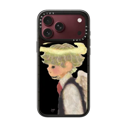 Halo pair - Boy | iPhone 18 Pro Max / Impact Case MagSafe Compatible - Glossy / Glossy Black | Image 1