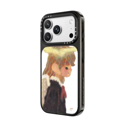 Halo pair - Girl | iPhone 18 Pro Max / Impact Case MagSafe Compatible - Glossy / Glossy Black | Image 2