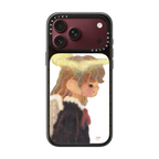 Halo pair - Girl | iPhone 18 Pro Max / Impact Case MagSafe Compatible - Glossy / Glossy Black | Image 1