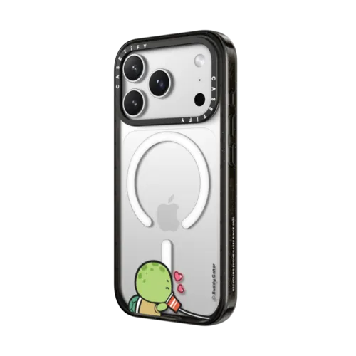 I Miss You by Buddy Gator | iPhone 17 Pro Max / Impact Case MagSafe Compatible / Black | Image 2