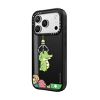 Never Give Up by Buddy Gator | iPhone 17 Pro Max / Impact Case MagSafe Compatible / Matte Black | Image 2