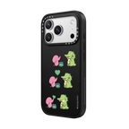 Love Is in the Air by Buddy Gator | iPhone 17 Pro Max / Impact Case MagSafe Compatible / Matte Black | Image 2