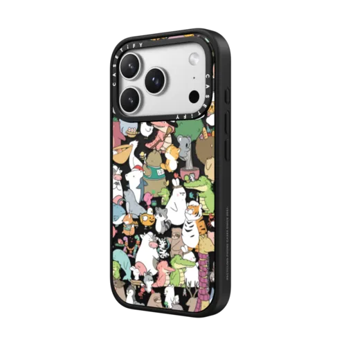 The Buddies by Buddy Gator | iPhone 17 Pro Max / Impact Case MagSafe Compatible / Matte Black | Image 2
