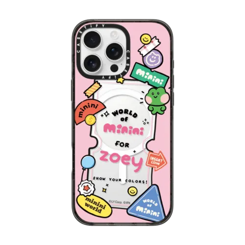 Custom Lucky ticket Case | iPhone 16 Pro Max / Impact Case MagSafe Compatible / Black | Image 1