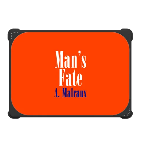 Man's Fate | MacBook Pro 14-inch (M1 - M5) / MacBook Bounce Case / Black | Image 2