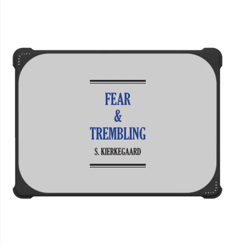 Fear & Trembling | MacBook Pro 14-inch (M1 - M5) / MacBook Bounce Case / Black | Image 2