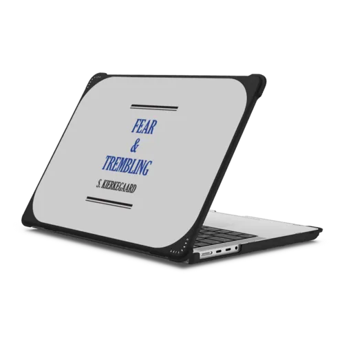 Fear & Trembling | MacBook Pro 14-inch (M1 - M5) / MacBook Bounce Case / Black | Image 1
