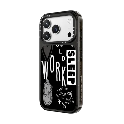 INAP STICKER WORK | iPhone 18 Pro Max / Impact Case MagSafe Compatible - Glossy / Glossy Black | Image 2