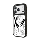 INAP STICKER PEACE | iPhone 18 Pro Max / Impact Case MagSafe Compatible - Glossy / Glossy Black | Image 2