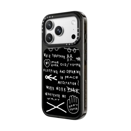 INAP WORD | iPhone 18 Pro Max / Impact Case MagSafe Compatible - Glossy / Glossy Black | Image 2