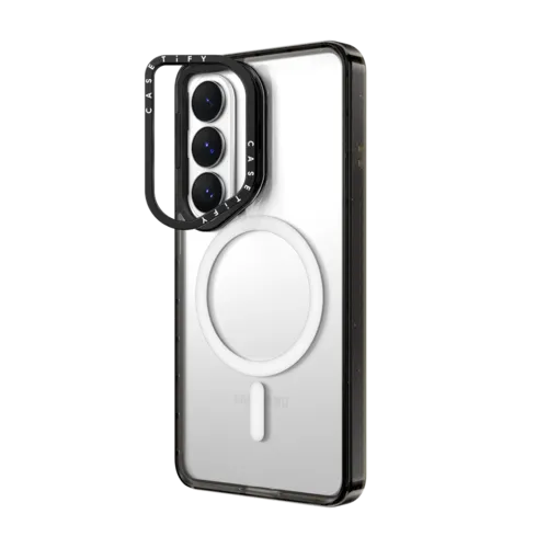 Custom Phone Case | Galaxy S26+ / Impact Ring Stand Magnetic Case / Black | Image 2