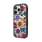 Flower World | iPhone 16 Pro Max / Impact Case MagSafe Compatible / Black | Image 2