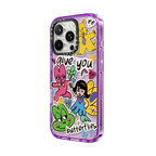 Give You Butterflies | iPhone 16 Pro Max / Impact Case MagSafe Compatible / Purple | Image 2