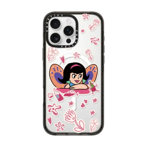 INFP Girls | iPhone 16 Pro Max / Impact Case MagSafe Compatible / Black | Image 1