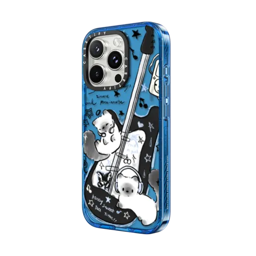 My cat is Rockstar | iPhone 16 Pro Max / Impact Case / Sky Blue | Image 2