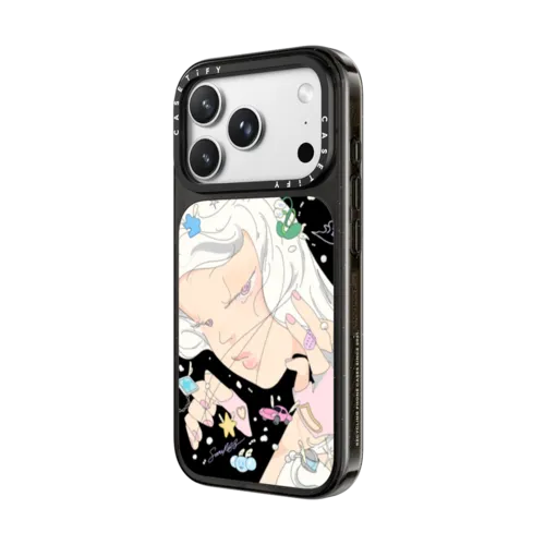 DANCING BY SAITEMISS | iPhone 18 Pro Max / Impact Case MagSafe Compatible - Glossy / Glossy Black | Image 2