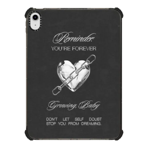 Forever Chrome | iPad 10.9-inch (10th gen) / iPad Impact Case / Black | Image 1