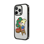 Bunny Worker | iPhone 16 Pro Max / Impact Case MagSafe Compatible / Black | Image 2