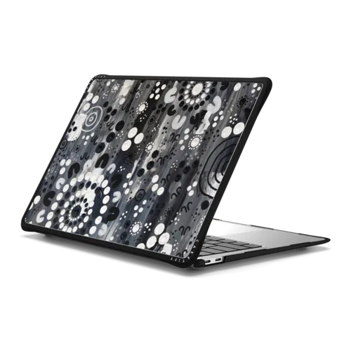 Time For Change | MacBook Air 13-inch (M1 / Intel) / MacBook Impact Case / Black | Image 1