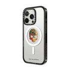 Skull - Color by Josh Lin | iPhone 16 Pro Max / Impact Case MagSafe Compatible / Black | Image 2
