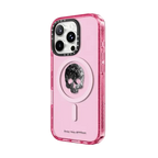 Skull - Black by Josh Lin | iPhone 16 Pro Max / Impact Case MagSafe Compatible / Pink Fizz | Image 2
