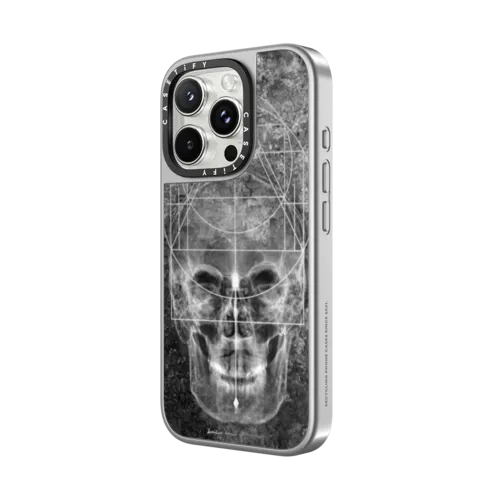 The Eternal Moment - Black by Josh Lin | iPhone 16 Pro Max / Mirror Case MagSafe Compatible / Silver on Silver | Image 2