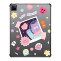 Take A Photo In Lazy Universe | iPad Pro 12.9-inch (5th/6th gen) / iPad Impact Case / Black | Image 1