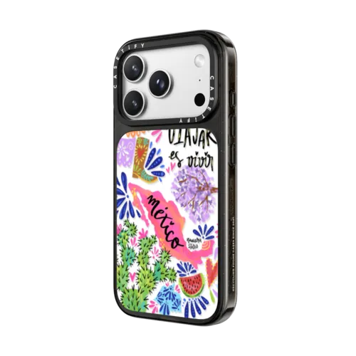 México my love | iPhone 18 Pro Max / Impact Case MagSafe Compatible - Glossy / Glossy Black | Image 2